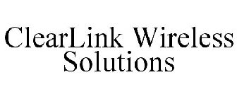 CLEARLINK WIRELESS SOLUTIONS