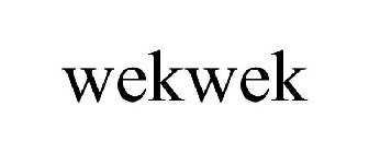 WEKWEK