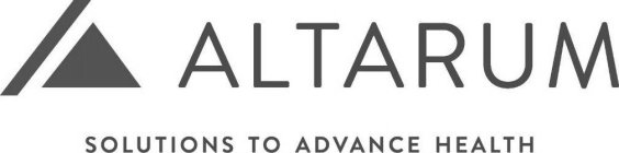 ALTARUM SOLUTIONS TO ADVANCE HEALTH