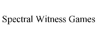 SPECTRAL WITNESS GAMES