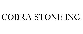 COBRA STONE INC.