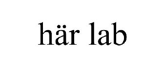 HÄR LAB