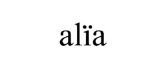 ALÏA