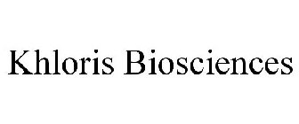 KHLORIS BIOSCIENCES