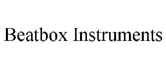 BEATBOX INSTRUMENTS