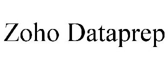 ZOHO DATAPREP