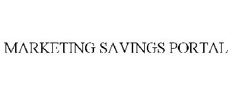 MARKETING SAVINGS PORTAL