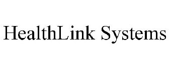 HEALTHLINK SYSTEMS