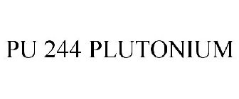 PU 244 PLUTONIUM