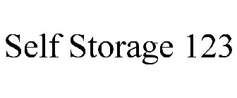 SELF STORAGE 123