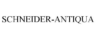 SCHNEIDER-ANTIQUA