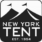 NEW YORK TENT EST. 1994