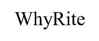 WHYRITE