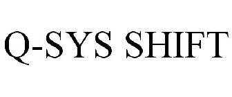 Q-SYS SHIFT