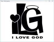 I LOVE GOD