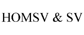 HOMSV & SV