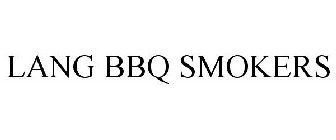 LANG BBQ SMOKERS