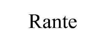 RANTE