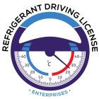 REFRIGERANT DRIVING LICENSE ·ENTERPRISES·