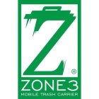 ZONE 3 MOBILE TRASH CARRIER