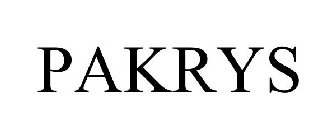 PAKRYS