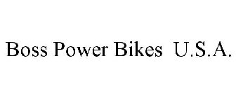 BOSS POWER BIKES U.S.A.