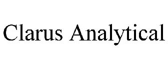 CLARUS ANALYTICAL