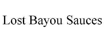 LOST BAYOU SAUCE