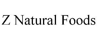 Z NATURAL FOODS