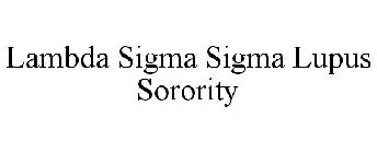 LAMBDA SIGMA SIGMA LUPUS SORORITY