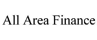 ALL AREA FINANCE