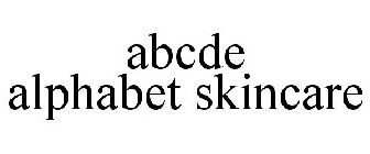 ABCDE ALPHABET SKINCARE