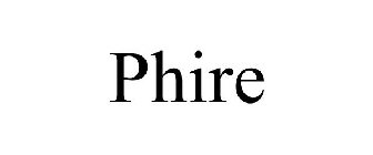 PHIRE