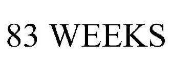 83 WEEKS