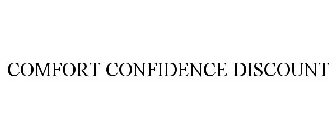 COMFORT CONFIDENCE DISCOUNT