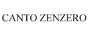 CANTO ZENZERO