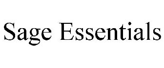 SAGE ESSENTIALS
