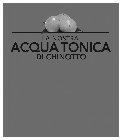 LA NOSTRA ACQUA TONICA DI CHINOTTO