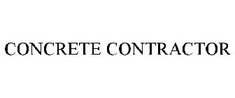 CONCRETE CONTRACTOR