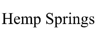 HEMP SPRINGS