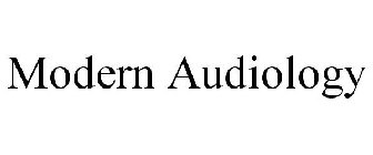MODERN AUDIOLOGY