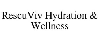 RESCUVIV HYDRATION & WELLNESS