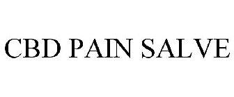 CBD PAIN SALVE