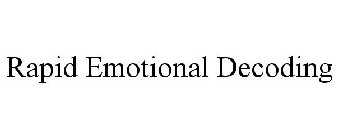 RAPID EMOTIONAL DECODING