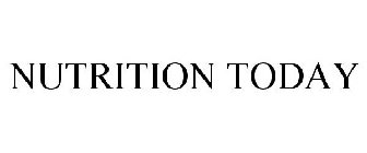 NUTRITION TODAY