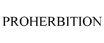 PROHERBITION