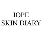 IOPE SKIN DIARY