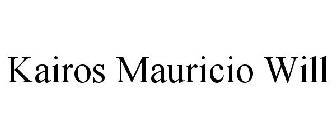 KAIROS MAURICIO WILL