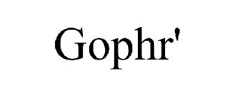 GOPHR'