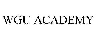 WGU ACADEMY